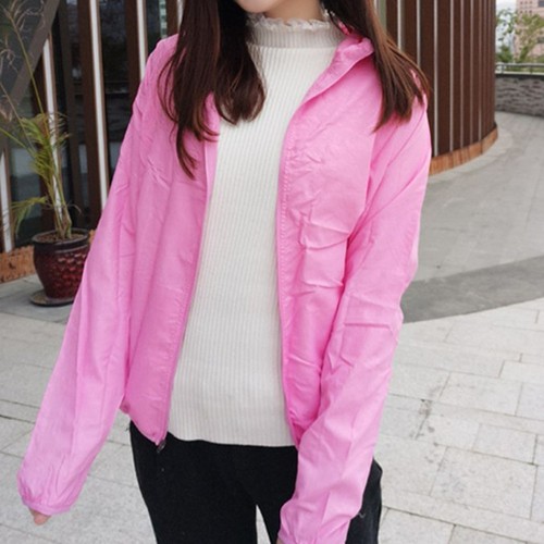 Women Jacket Long Sleeve Regular Slight Stretch Solid Color Summer Autumn - Picture 6 of 19
