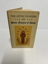 VTG The Little Flowers of Saint Francis of Assisi Peter Pauper Press 1964 HC DJ