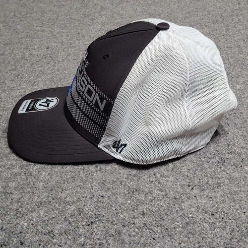 LA Dodgers Hat Cap Mens Black White '47 MVP 2018 Post Season Trucker Snapback - Picture 3 of 11