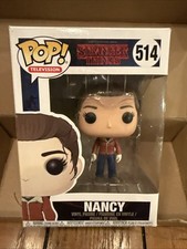 Funko Pop! Vinyl: Stranger Things - Nancy Wheeler (w/ Gun) #514 - Vaulted