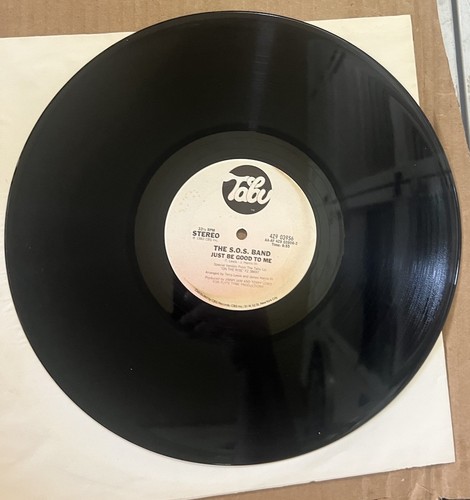 sos band S.O.S. just be good to me Vinyl 12” Single & Long Version 1983 Record - Picture 11 of 12