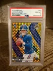 2025 Mosaic Rookie Jaxson Dart #362 Reactive Yellow RC PSA 10 New York Giants