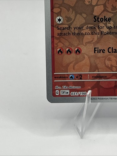 Pokémon Scarlet & Violet Growlithe Reverse Holo Foil Card 31/198 2023 NM - Picture 2 of 10