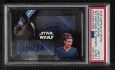 2016 Star Wars: The Force Awakens Chrome Dual John Boyega Finn PSA 9 Auto p1l