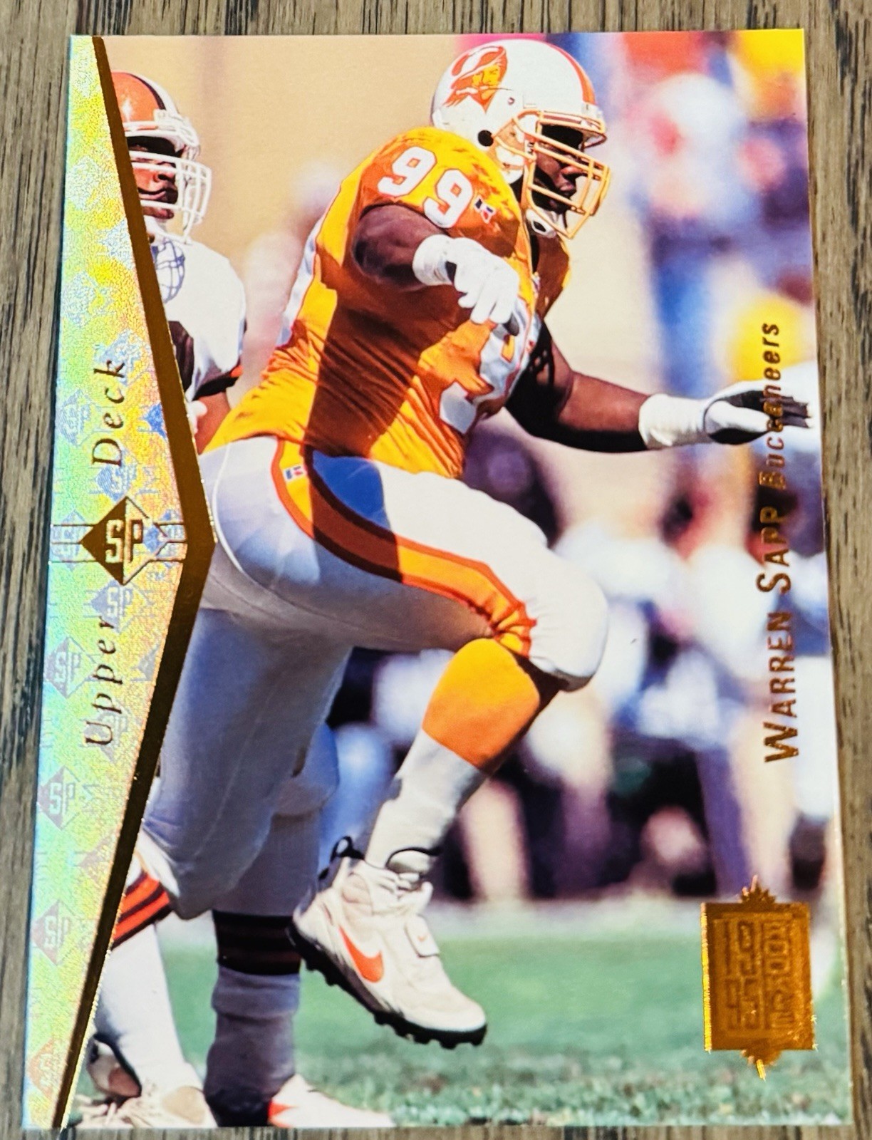 Warren Sapp 1995 Upper Deck SP ROOKIE #99 - Tampa Bay Buccaneers 