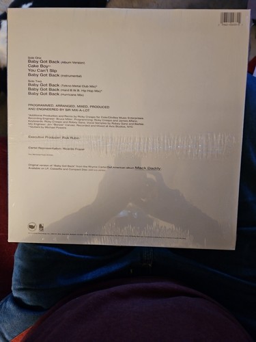 Sir Mix A Lot “Baby Got Back” Maxi-Single 12”/Def American-Brand New Sealed!1992 - Picture 3 of 4