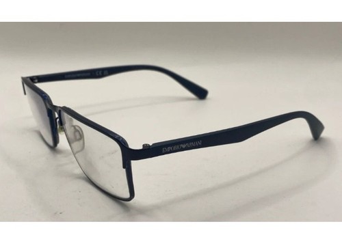 EMPORIO ARMANI BLUE FRAMES ONLY EYEGLASSES EA1046 3100 55-17-145 - Picture 3 of 6
