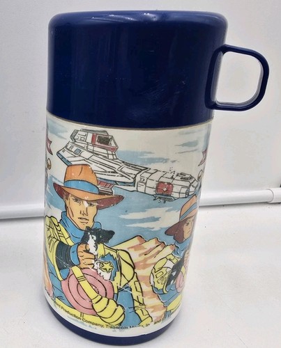 Vintage Aladdin 1986 Adventures Of The Galaxy Rangers Lunchbox & Thermoskanne Selten! - Bild 4 von 12