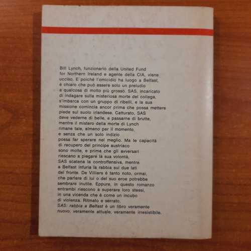 SAS: rabbia a Belfast - Gérard de Villiers - Segretissimo n.619  Mondadori - Foto 8 di 8
