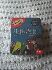 Harry Potter Uno Card Game in Metal Tin Includes a Special Rule Brand New Sealed