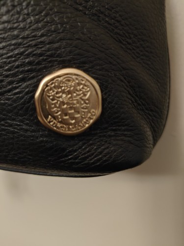 Neu ohne Etikett Vince Camuto Nella Hobo Umhängetasche schwarz Wildleder/Leder Handtasche - Bild 4 von 14