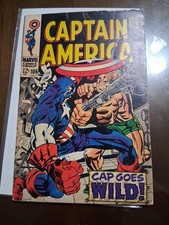 Captain America Vol. 2 #106 Oct 1968 Marvel Jack Kirby Mao Tse-Tung app. VG/FN