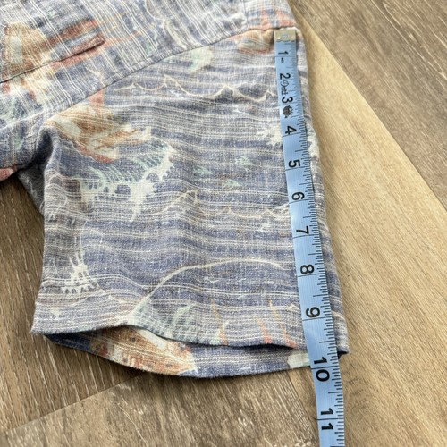 Patagonia Pataloha Voyage Great Wave Hawaiian Hemp Shirt Men’s XS - Picture 10 of 10
