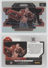 2022 Panini Prizm WWE Silver Prizm John Cena #45