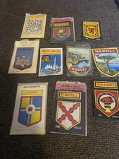 VTG Lot Of 10 Assorted Thin Patches & Decals