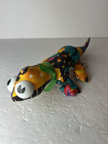 Geckostuf’s Gecko Leguan Eidechse Stofftier Plüschtier Reptil 11’ mit Saugkraft