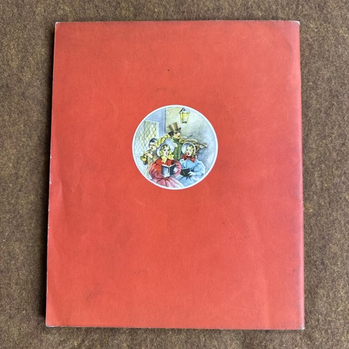 1938 Whitman Christmas Carols Book F.D. Lohman Illustrated Holiday Music Vintage - Picture 2 of 24