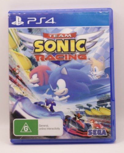 Team Sonic Racing (PS4) Game (Sony Playstation 4) Disc Like New Free Postage