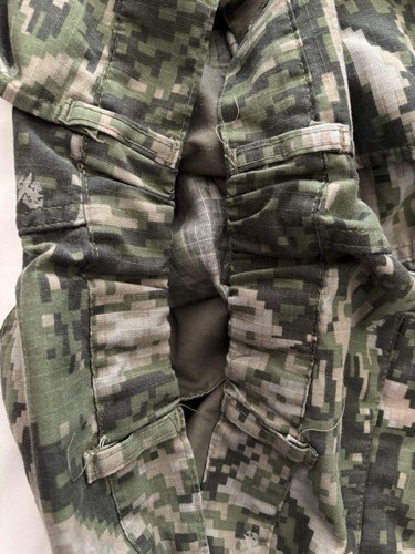 90-178-M ROKMC Wavepat Camo Hot-W Field Pants South Korean Marine Corps Military - Foto 14 di 23