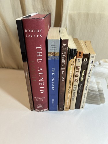 Lot Of 8 HC/PB - Greek Myths Mythology and Literature Greek Classics VTG - Imagen 2 de 21