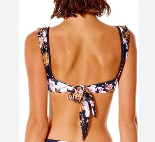 RIP Curl Playabella Square Neck Bikini Top Women's Size Large - Picture 3 of 9