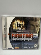 Fighting Force 2 Sega Dreamcast, 1999 Cib Complete In Box Manual W/ Reg Card