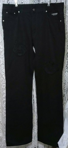 Jeans neri anni 90 Iceberg History Made in Italy Felix il gatto tg 40x36 danneggiati - Foto 16 di 20