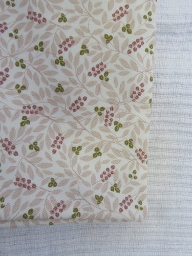 Cushion Cover, Floral, Cotton , Pink, Green, Red, White, Leaf, Berry, 16" x 17" - Picture 7 of 12