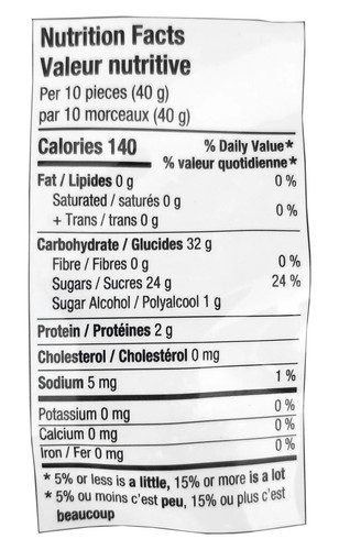 Huer Sour Peach Slices Gummibonbons, 120g/4,2 oz - Bild 5 von 5