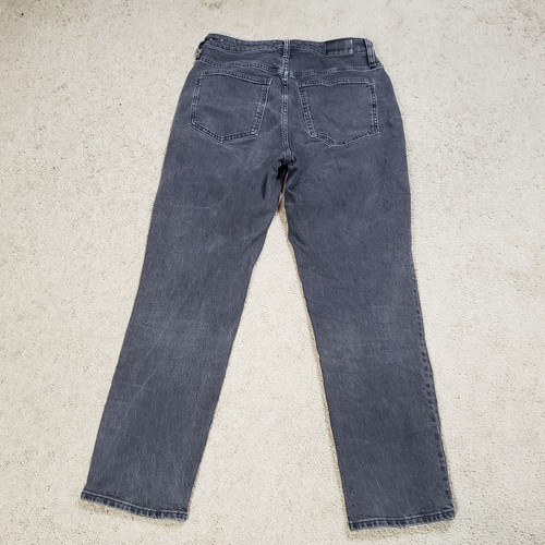 Madewell Jeans Womens 28 (30x27.5) Curvy Perfect Vintage Jean Black Lunar Wash - Picture 3 of 12