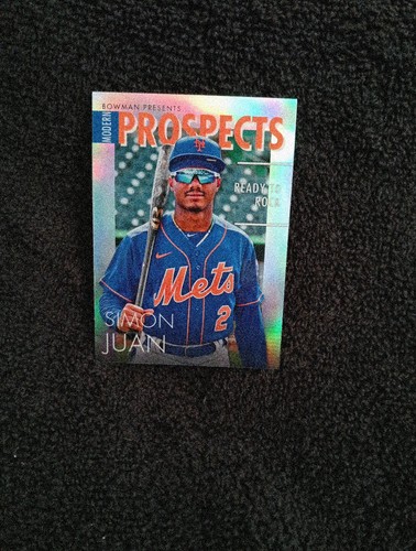 2023 Bowman Platinum Top Prospects Ready To Rock #MP-13 Simon Juan - Picture 1 of 2