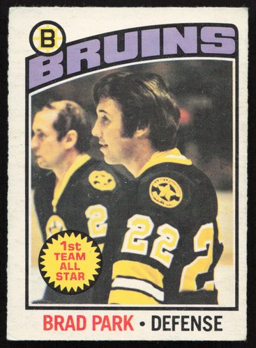 1976-77 O-Pee-Chee #60 Brad Park Boston Bruins EX-EXMINT - Picture 1 of 2