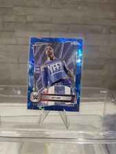 WWE Topps Chrome 2025 Blue Sapphire Parallel 106 Jey Uso Wrestling Card