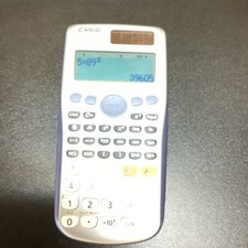 Casio FX-115ES Plus Scientific Calculator Cover & Chart