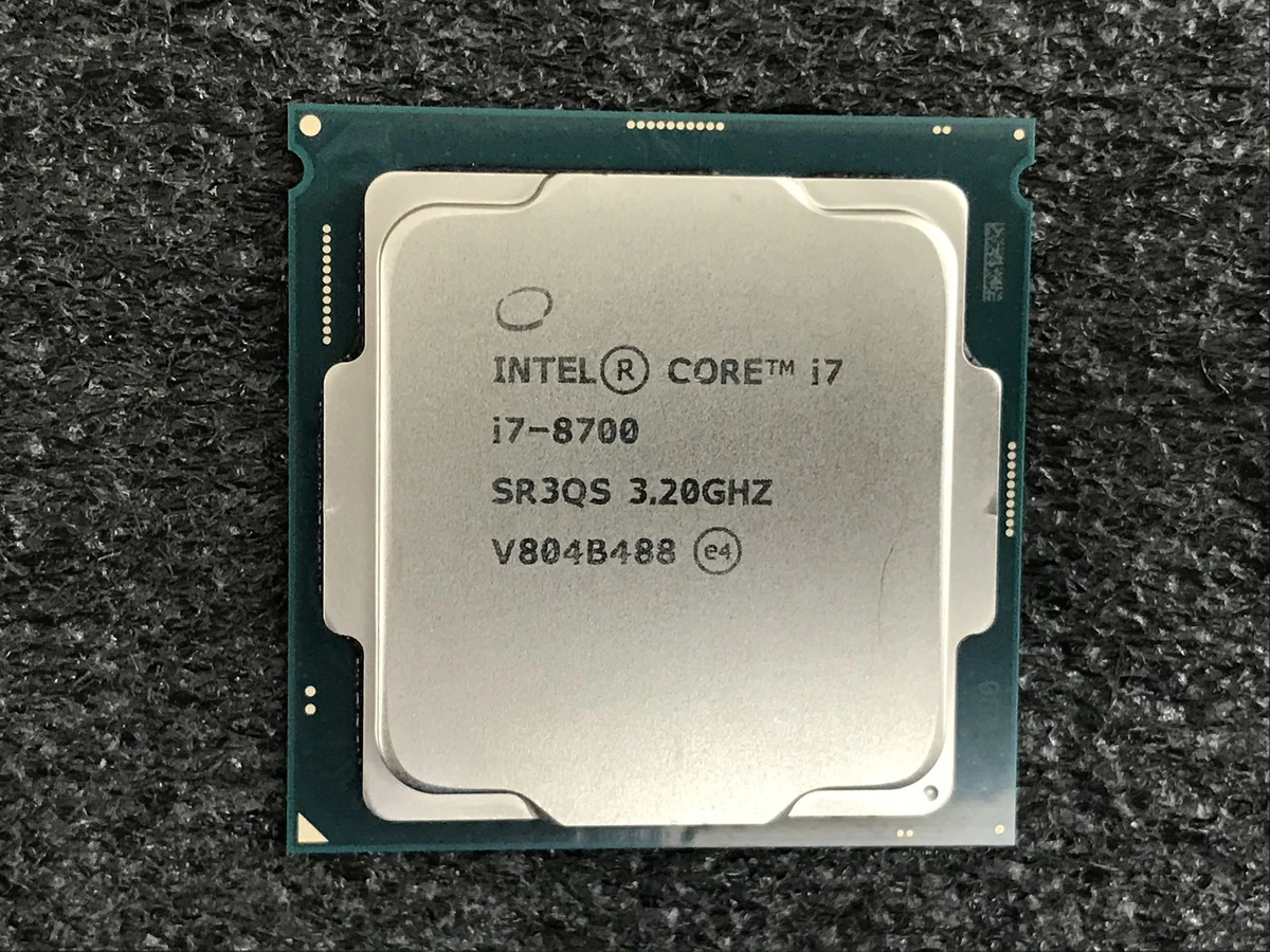 Intel Core i7-8700 Processor Model Computer Processors (CPUs) for