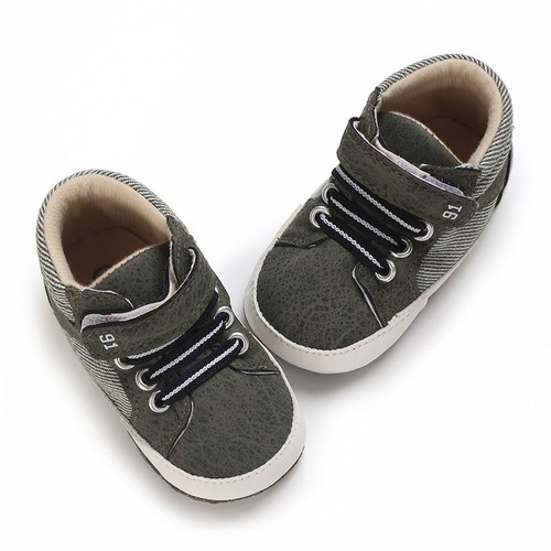 Klassische Baby Junge Mädchen Krippe Schuhe Säugling Turnschuhe Freizeitschuhe Neugeborenes Baby Schuhe - Bild 4 von 27