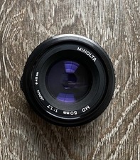 Minolta MD 50mm 1:1.7 Lens