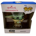 Hallmark Funko Pop Grogu Star Wars The Mandalorian Christmas Ornament New