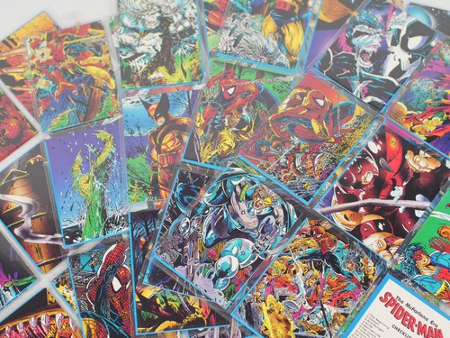 1992 Marvel Spider-Man The McFarlane Era Complete 90 Card Base Set Comic Images - Picture 5 of 5