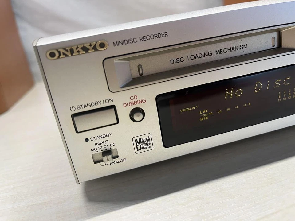 ONKYO MD-105X MiniDisc Deck Audio Player Recorder MD Deck getestet funktionie... - Bild 3 von 4