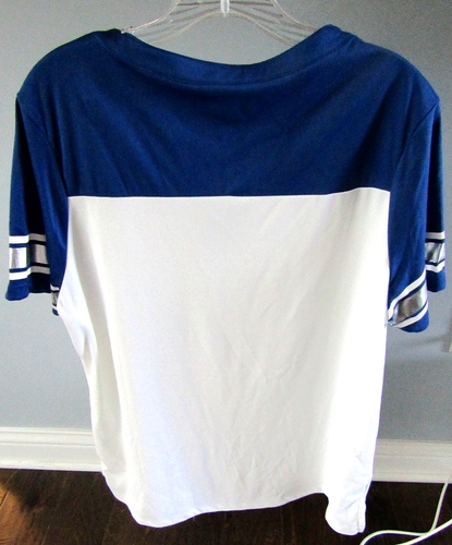 Camisa de Fútbol Indianapolis Colts Extra Grande (XL) Majestuosa Fan Moda Cuello en V - Imagen 4 de 6