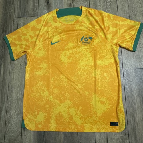 2022-23 Men’s Nike Australia National Team Home Soccer Jersey XL Socceroos