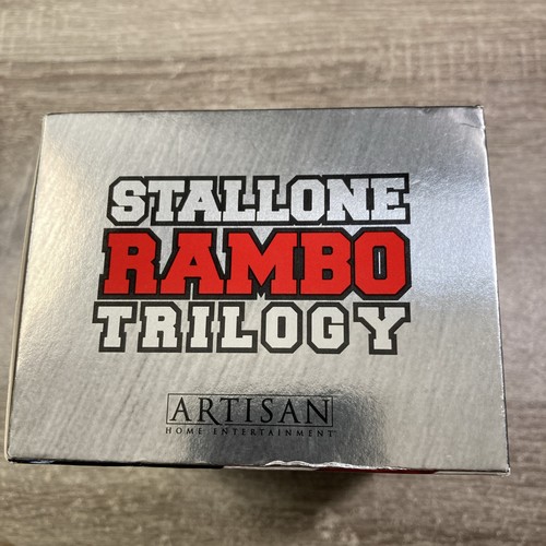 RAMBO Special Edition VHS Collection Box Set Trilogy (2002) - Picture 4 of 6