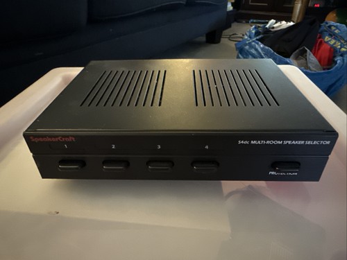 Selector de altavoces de cuatro zonas Speakercraft S4dc - Imagen 1 de 4