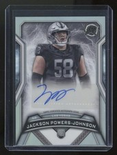 Jackson Powers-Johnson 2024 Topps Resurgence Refractor Autograph Rookie Card
