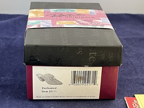 Just the Right Shoe ~ ENCHANTED ~ 2002 ~ NIB ~ 25171 ~ Mint ~ COA ~ - Imagen 10 de 12