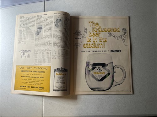 1971 Pittsburgh Pirates v. Reds Playoff NLCS  Baseball Program Good Condition - Picture 6 of 21