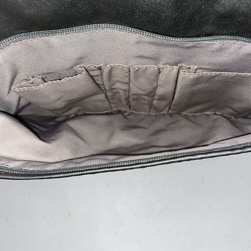 Kipling Laptop Sleeve Pouch Bag Silver 13" Metallic NWOT AC8204 - Picture 2 of 9