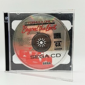Formula One World Championship: Beyond the Limit - Sega CD - Disc + Manual