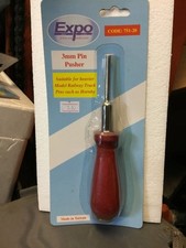 EXPO 75120 3mm PIN PUSHER FOR PANEL PINS, PECO SETRACK & HORNBY TRACK PINS